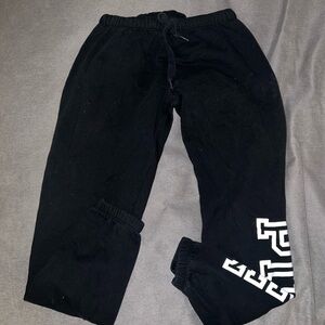 Victoria's Secret Pink Black Sweatpants